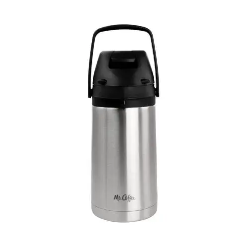 TERMO DE 1.69 QT, ACERO INOXIDABLE   DOBLE PARED   SERVIDOR A PRESIÓN 127071.01