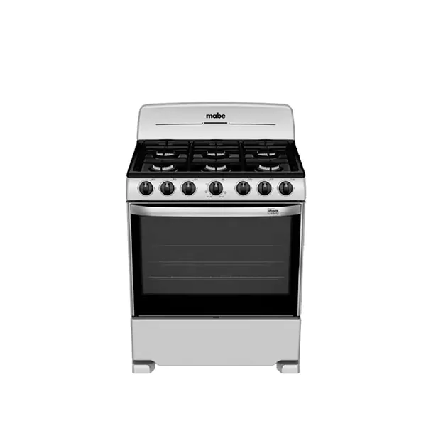 ESTUFA MABE 30 PULGADAS SILVER 6 HORNILLAS EM7622BAPS 252001990