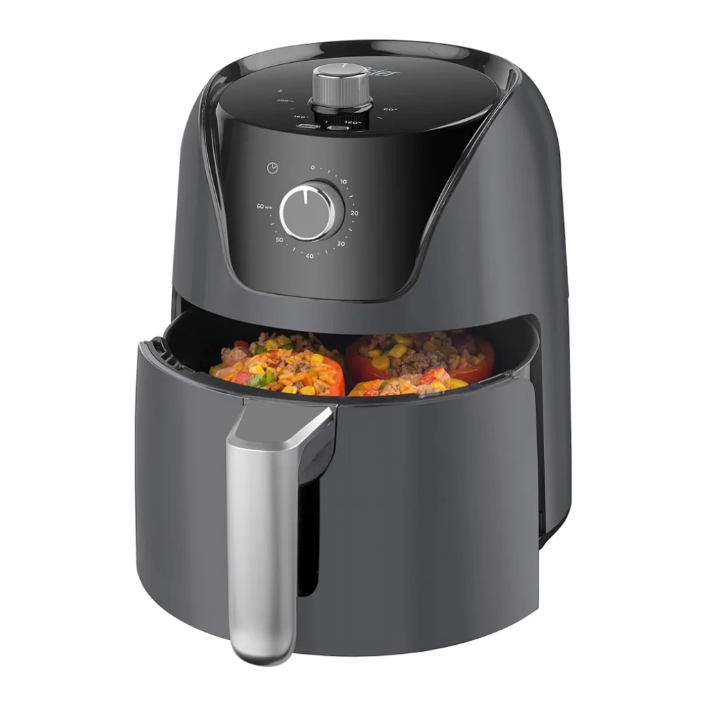 FREIDORA DE AIRE OSTER 4L MANUAL NEGRO REVESTIMIENTO ANTIADHERENTE DIAMONFORCE   POTENCIA DE 1500W CKSTAF40M 013