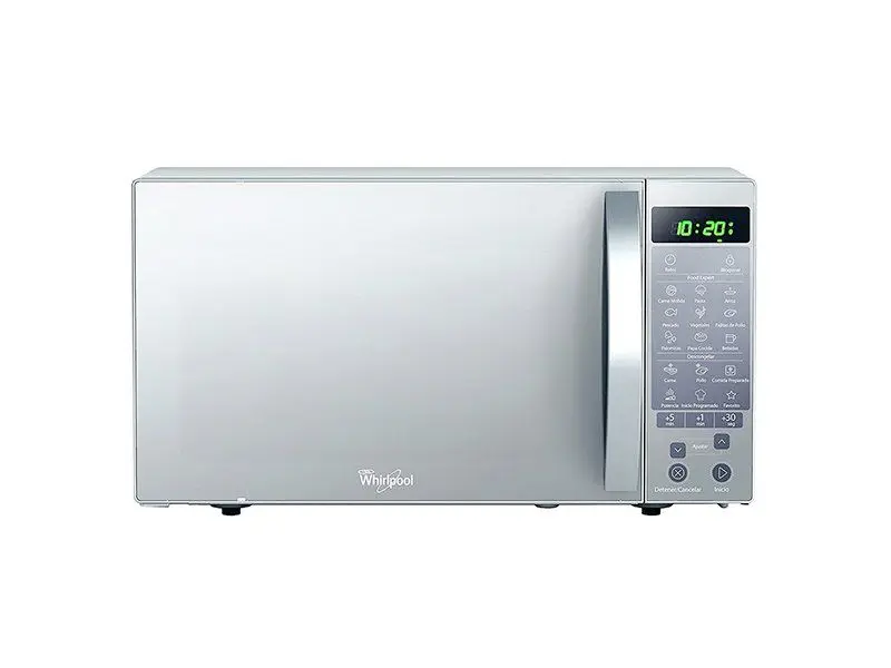 HORNO MICROONDAS WHILRPOOL 1.1 PIES GRIS PANEL DIGITAL S 11 MOD. WM1211D