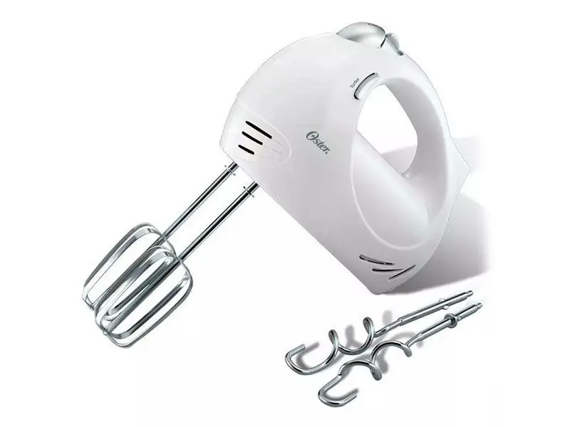 010222 BATIDORA DE MANO OSTER 5 VELOCIDADES BLANCA   POTENCIA 240W 2499 013