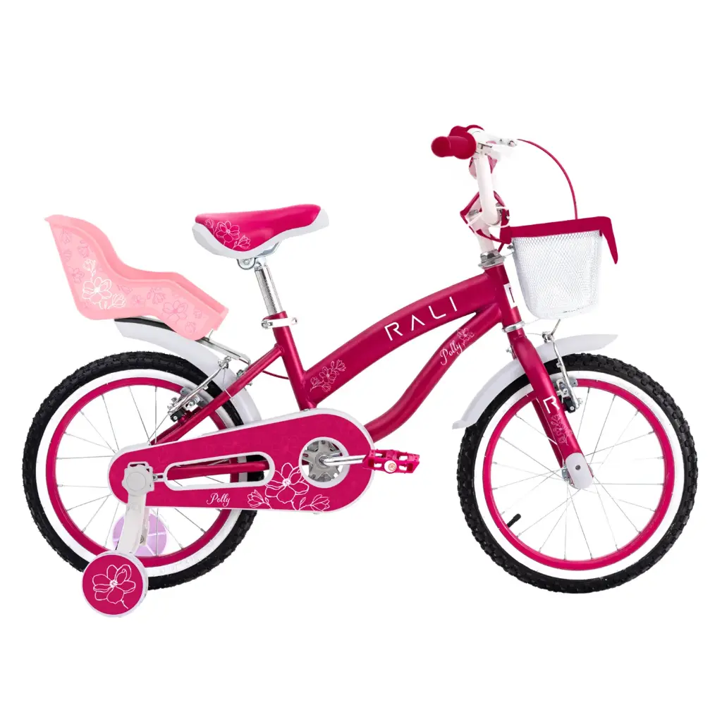 BICICLETA 12 RALI POLLY C/CANASTAS MORADO 050057
