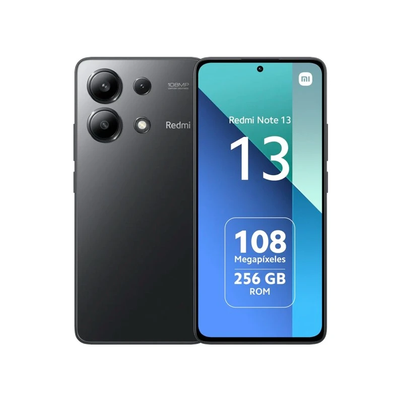 TELEFONO XIAOMI REDMI NOTE 13 US MIDNIGTH BLACK 8GB 256GB CE004XIA92