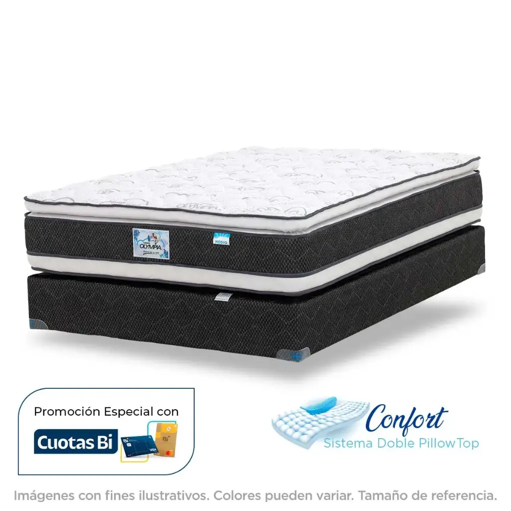 CAMA OLYMPIA QUEEN RENOVA CONFORT 510090