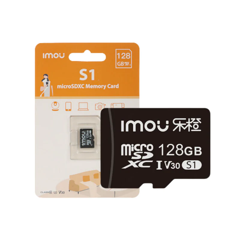 MICRO SD TARJETA DE 128GB (CLASE 10), IMOU ST2-128-S1