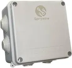 CAJA DE REGISTRO SPRYWIRE 255*200*80 CON CONOS SW65BOT