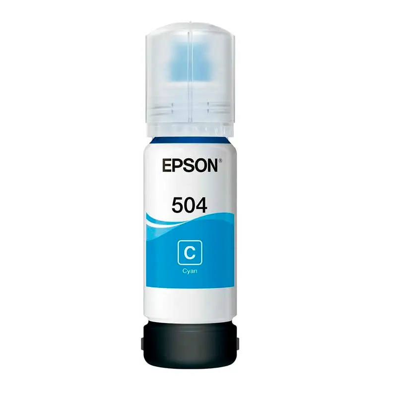BOTELLA DE TINTA EPSON INK L4150 L4160 CYAN T504220-AL