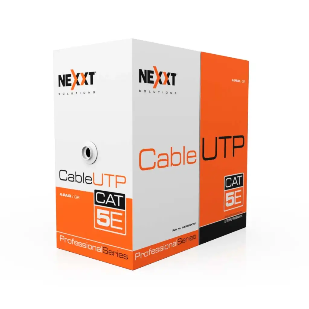 NEXXT PROFESSIONAL CAT5E UTP CABLE 4P 25AWG CM 305M GR 25AWG