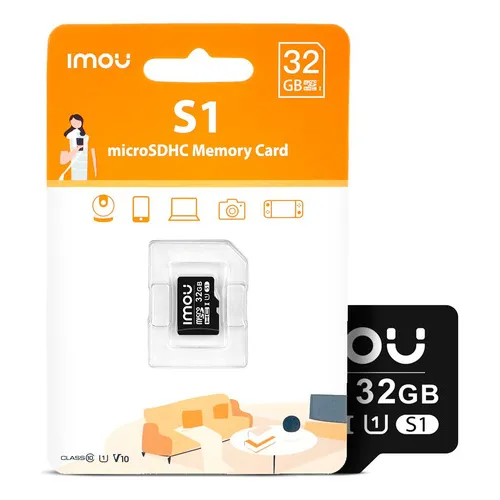 MICRO SD TARJETA DE 32GB (CLASE 10), IMOU ST2-32-S1