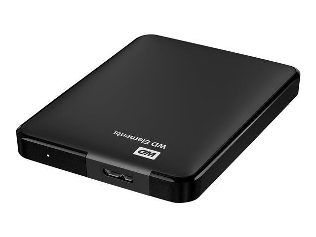 DISCO DURO EXTERNO WESTERN DIGITAL ELEMENTS 1TB 2.5  USB 3.0 WIN/MAC NEGRO WDBUZG0010BBK-WESN