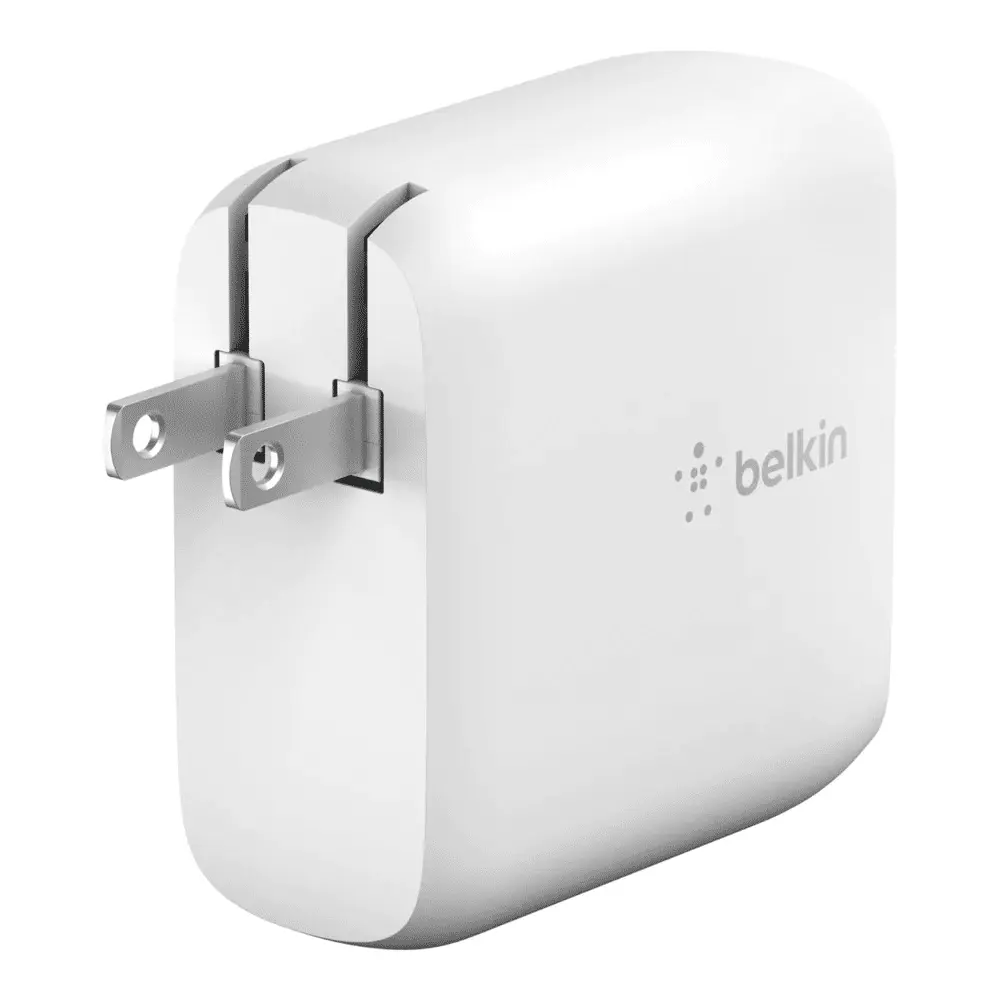 CARGADOR CUBO BELKIN WALL CHARGER BOOSTCHARGE USB C 68W GAN WHITE AC405BLK62
