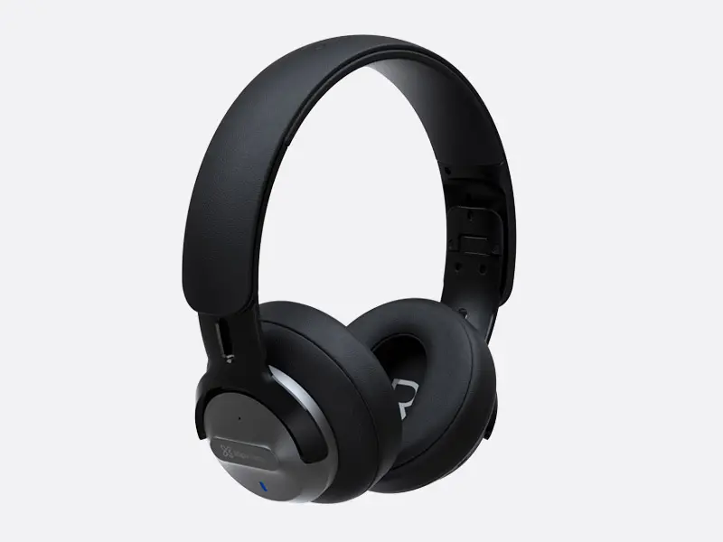 AUDIFONOS KLIP XTREME HDPN WLS BT OVER EAR BLUETOOTH 44HRS GRIS ANC-KNH-750GR