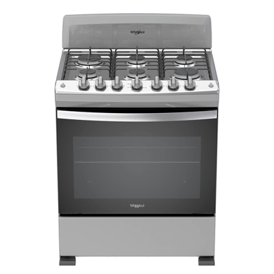 ESTUFA WHIRLPOOL 30 PULGADAS INOXIDABLE SILVER LWFR3000D 110111