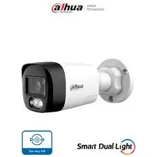 CÁMARA BULLET DE 2 MEGAPIXELES SMART LIGHT 30M IR AUDIO BIDIRECCIONAL DH-HAC-HFW1200RLN-IL-T