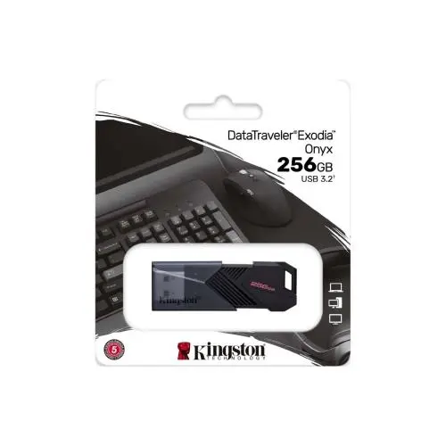 USB KINGSTON 256GB USB 32 GEN 1 DATATRAVELER ONYX CH411KNG53