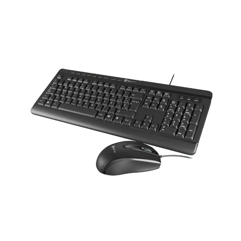 TECLADO Y MOUSE KLIPX KCK 251S ES CON CABLE USB MULT