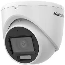 CÁMARA DOMO TURBO, RESOLUCION 5MPX 3K, LENTE FIJO, IR 30MT, LUZ BLANCA 20MT, IP67, 4 HIBRIDO MICROFONO INCORPORADO, CARCASA METALICA. HIKVISION DS-2CE76K0T-LMFS