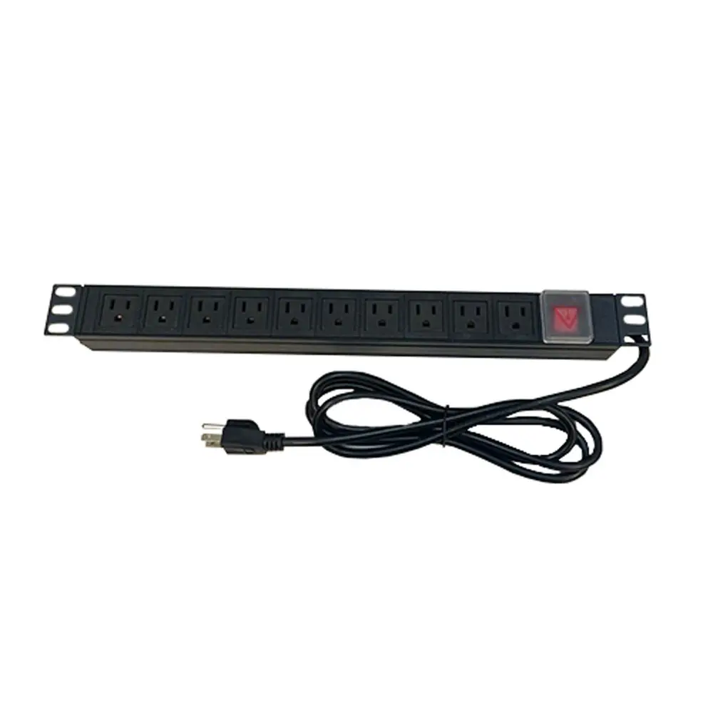 REGLETA LINET PDU HORIZONTAL DE 10 TOMAS EPA358