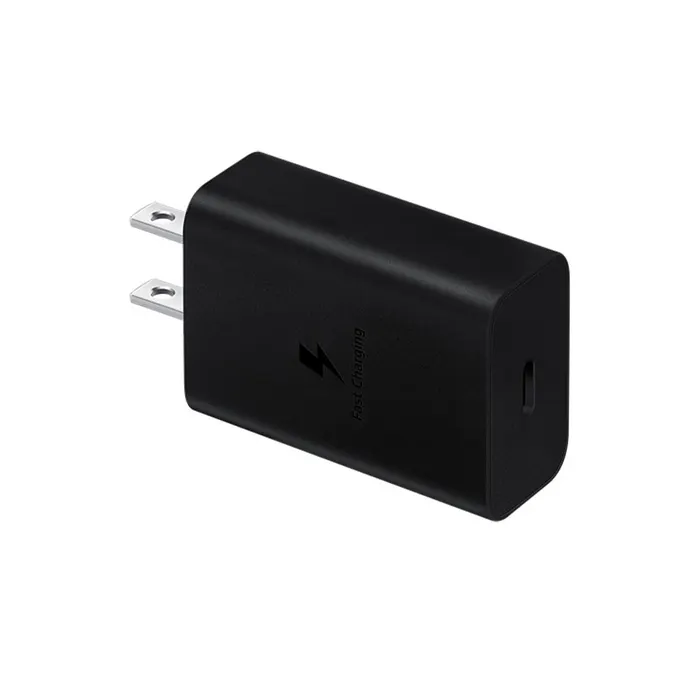 CARGADOR SAMSUNG DE PARED 15W TYPEC WITHOUT CABLE BLACK EP-T1510NBEGCA