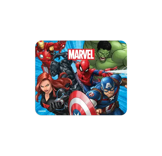 MOUSE PAD XTECH XTA M100AV MARVEL AVENGERS 8.6X7  MPAD-XT-M100AV