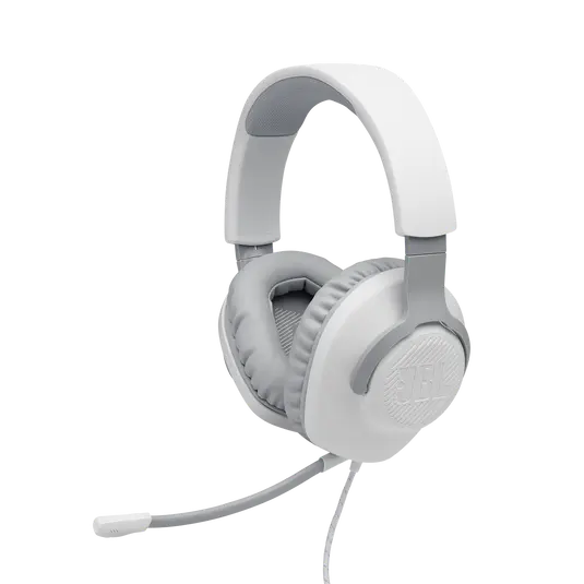 AUDIFONO JBL QUANTUM 100  AURICULARES GAMING CABLEADOS (BLANCO) JBLQUANTUM100WHTAM
