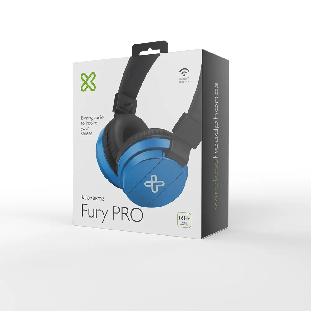 AUDIFONO KX HEADPHONES WLS BT ON EAR 16HRS BLUETOOTH AZUL KWH-001BL