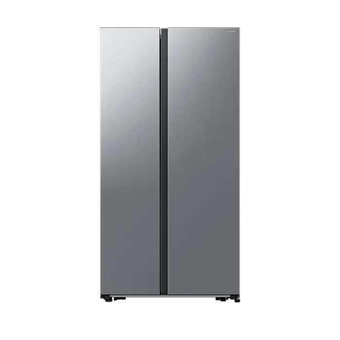 REFRIGERADOR SAMSUNG 20 PIES SIDE BY SIDE SIN DISPENSADOR PLATEADA RS57DG4000M9AP