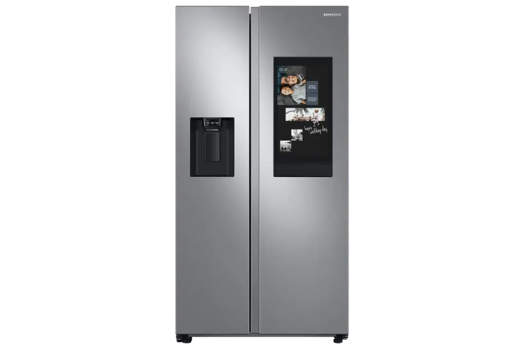 REFRIGERADOR SAMSUNG 22 PIES SIDE BY SIDE CON DISPENSADOR GRIS RS22A5561S9/AP