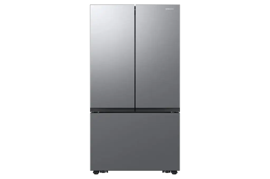 REFRIGERADOR SAMSUNG 32 PIES 3 PUERTAS NEGRO PLATEADO RF32CG5N10S9AP
