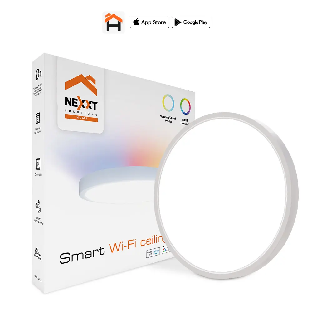 LAMPARA INTELIGENTE NEXXT HOME SMART CEILING LAMPRGB   CCT 12 110V