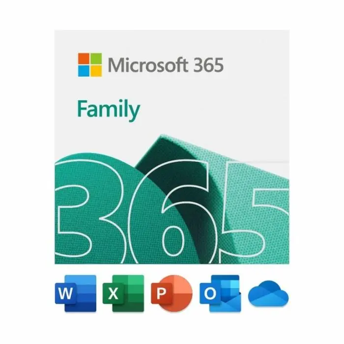 MICROSOFT OFFICE 365 FAMILIA 1 AÑO PC/MAC FORMATO ESD 6 DISPOSITIVOS OF365-HPRE5-ESD