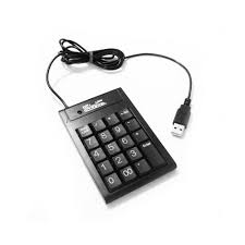 TECLADO NUMERICO KLIPX USB ESSENTIAL KEYPAD (KNP 100 CON CABLE ID241KLX00