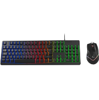TECLADO MOUSE OPTICO XTECH XTK 530S ESPAÑOL USB GAMING CON RGB TCMO-XT-XTK530E