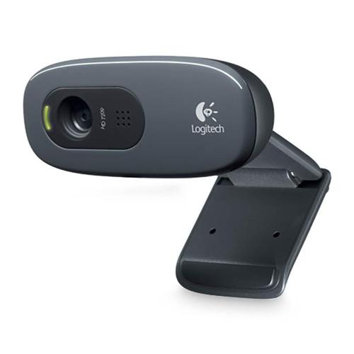 WEBCAM LOGITECH C270 HD RESOLUCIÓN 720P USB MICROFO C270 960 00069