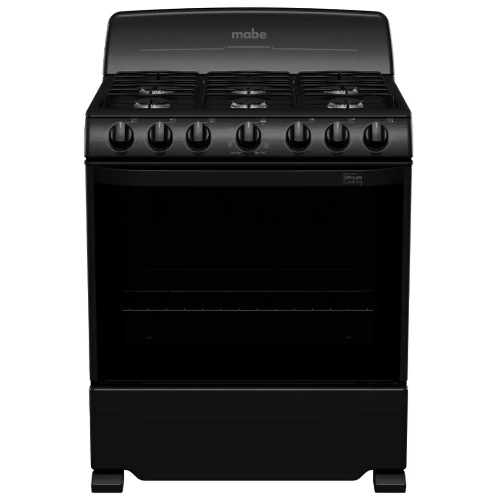 ESTUFA MABE 30 PULGADAS 6 QUEMADORES NEGRO EM762BAPNO1/2 110069