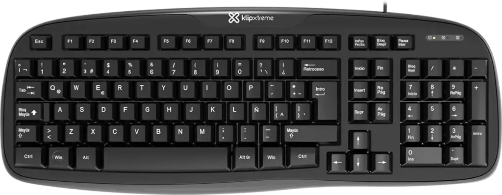 TECLADO KLIPX KEYBOARD KKS 050S SPANISH WIRED USB