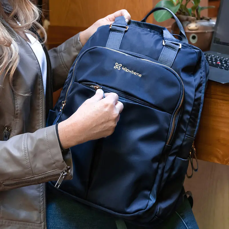MOCHILA KX BKPK LAPTOP KNB 468BL 15.6 BLUE KNB-468BL