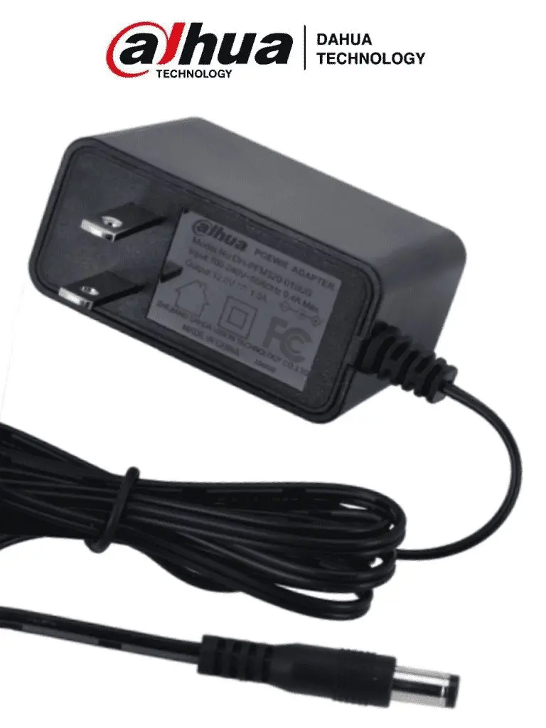 TRANSFORMADOR 12V 1AMP DAHUA DH-PFM320-010US