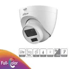CÁMARA DOMO DE 5MP 20IR CON AUDIO STARLIGHT DH-HAC-HDW1500CLQN-IL-A