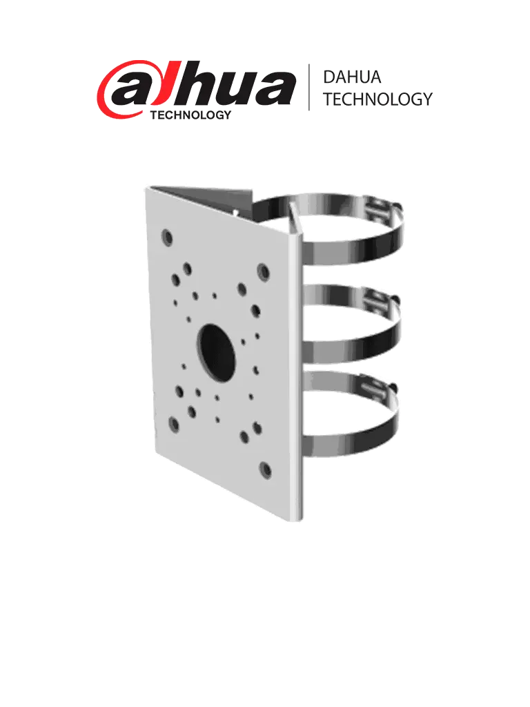 SOPORTE DE MONTAJE EN POSTE, 130.4MMX170MMX45MM(5.13 6.69 X1.77 ) SOPORTE DE MONTAJE EN POSTE DISEÑO LIMPIO E INTEGRADO DH-PFA150