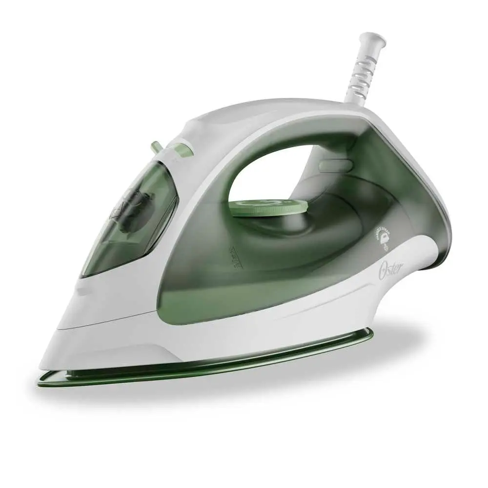 PLANCHA DE VAPOR COMPACTA OSTER SUELA ANTIADHERENTE VAPOR VARIABLE VERDE GCSTBS3803 13