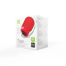 BOCINA KLIP XTREME SPKR TWS WLS BT 12W IPX7 TWS 17HRS ROJO KBS-200RD