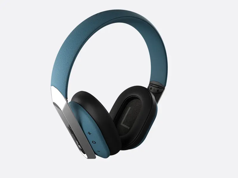 AUDIFONOS KLIP XTREME HDPN WLS BT ON EAR 40HRS AZUL W/HARD CASE KWH-750BL