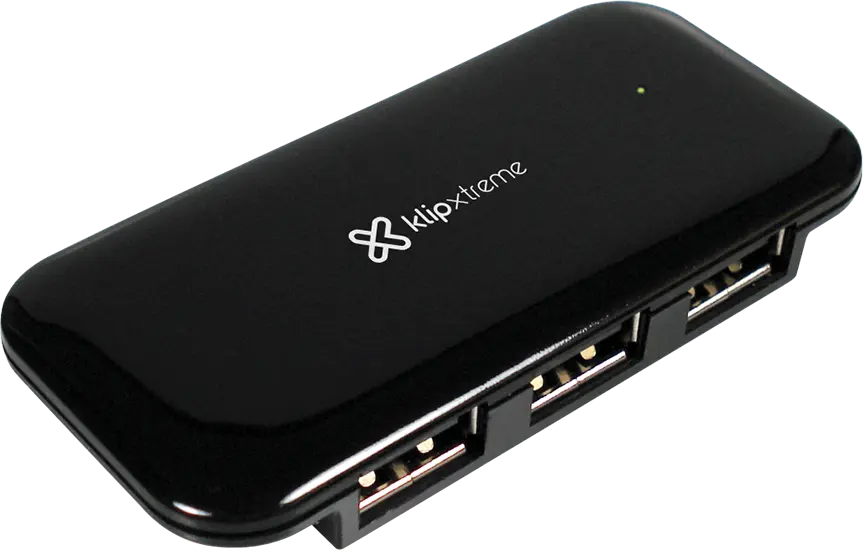  HUB USB KLIP XTREME KUH 190B 4 PUERTOS USB 2.0 NEGRO