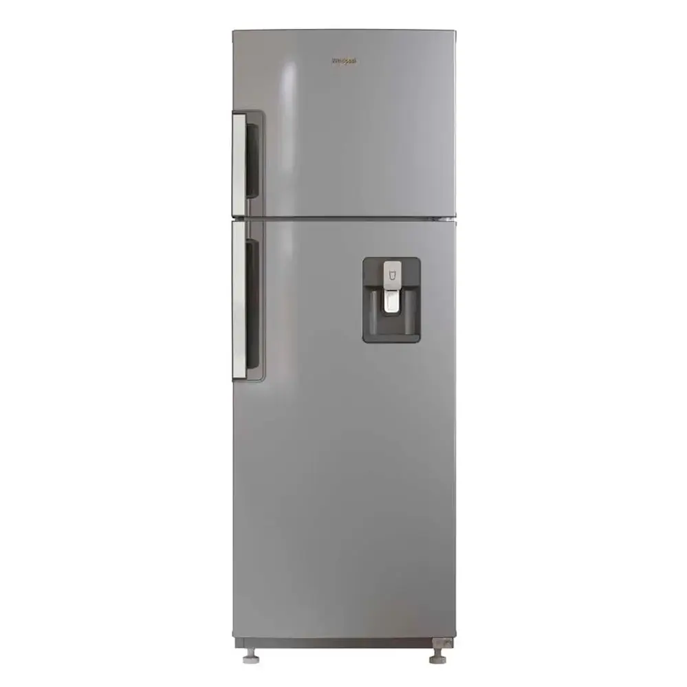 REFRIGERADOR WHIRLPOOL DE 11 PIES GRIS 2 PUERTAS   ACERO INOXIDABLE DISPENSADOR DE AGUA WRW32DKTWW