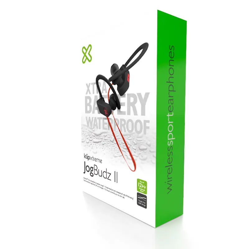 AUDIFONO EARBUDS WLS BT  IN EAR IPX4 12HRS ROJO KSM150RD