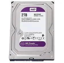 DISCO DURO HDD UNIDAD SATA WD PURPLE DE 2 TB OPTIMIZADA PARA VIDEOVIGILANCIA, COMPATIBLE CON CUALQUIER MARCA DE DVRS Y NVRS, 5400 RPM SATA 6.0 GBPS 3.5 64 MB CACHE PURPLE DRIVE, REFURBISHED HDD20-RFB