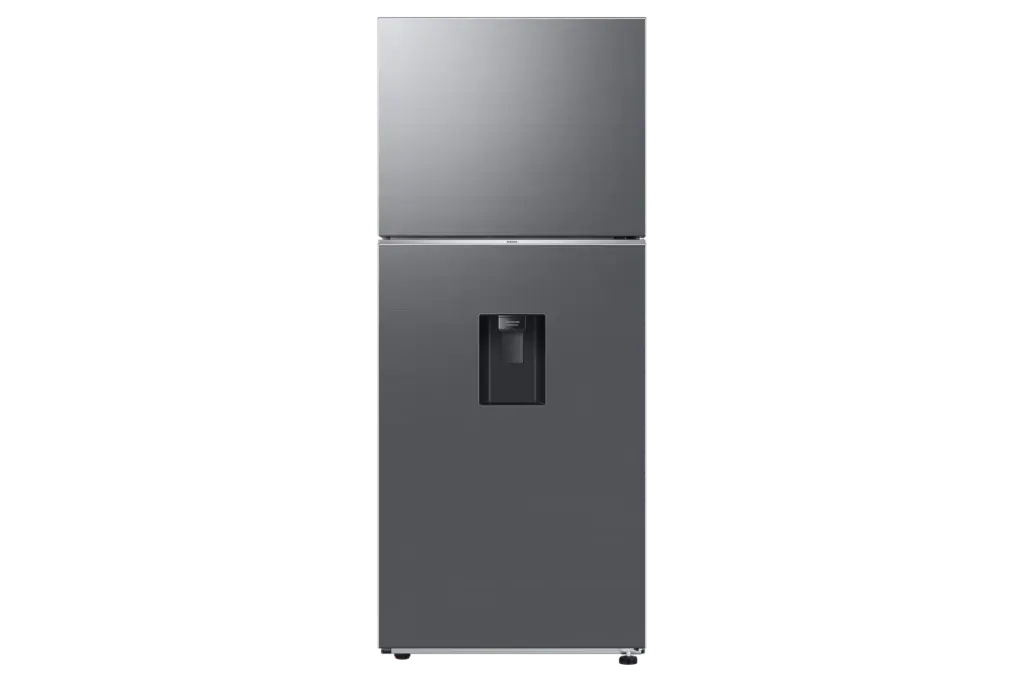REFRIGERADOR SAMSUNG 14 PIES 2 PUESTAR CON DISPENSADOR DE AGUA TMF DIT ENERGY SAVINGS PLATEADO RT38DG6224S9AP 3301