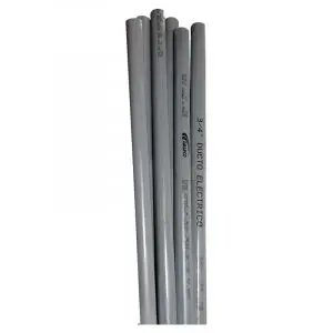 TUBO PVC AMANCO 977213 CONDUIT L. 12MM  1/2 X3M GRIS C/C AMC010