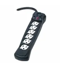 REGLETA APC P6B SUPRESOR DE PICO 6 TOMAS, 120V APC P6B